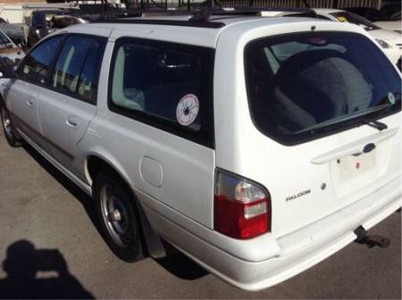 WRECKING 2002 FORD BA FALCON XT WAGON WITH FACTORY GAS